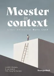 Omslag van Meester in context