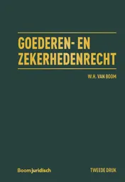 Omslag van Goederen- & zekerhedenrecht