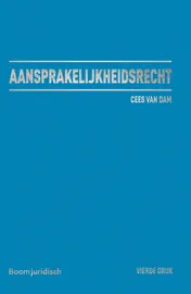 Omslag van Aansprakelijkheidsrecht