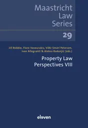 Omslag van Property Law Perspectives VIII