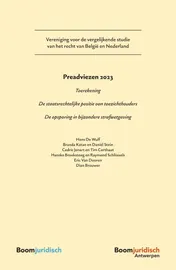 Omslag van Preadviezen 2023