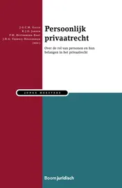 Omslag van Persoonlijk privaatrecht