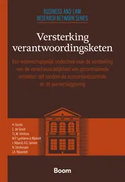 Omslag van Versterking verantwoordingsketen (1e druk)
