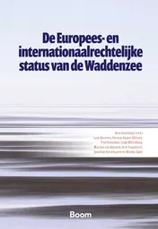 Omslag van De Europees- en internationaalrechtelijke status van de Waddenzee