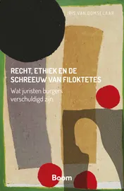 Omslag van Recht, ethiek en de schreeuw van Filoktetes