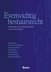 Omslag van Evenwichtig bestuursrecht