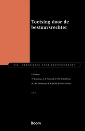 Omslag van Toetsing door de bestuursrechter