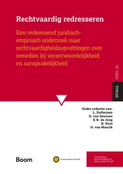 Omslag van Rechtvaardig redresseren