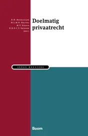 Omslag van Doelmatig privaatrecht