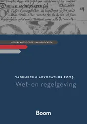 Omslag van Vademecum Advocatuur 2025