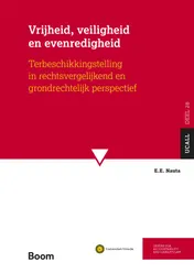 Omslag van Vrijheid, veiligheid en evenredigheid