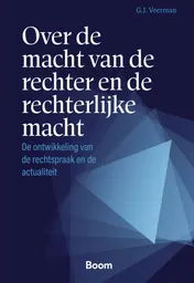 Omslag van Over de macht van de rechter en de rechterlijke macht