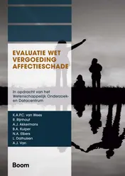 Omslag van Evaluatie wet vergoeding affectieschade