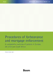 Omslag van Procedures of forbearance and mortgage enforcement