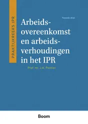 Omslag van Arbeidsovereenkomst en arbeidsverhoudingen in het IPR