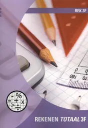 Omslag van Rekenen totaal 3F