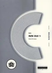 Omslag van RZN DUI 1