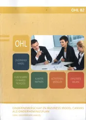 Omslag van Ondernemerschap en business model canvas als ondernemingsplan