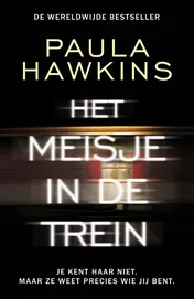 Omslag van Het meisje in de trein