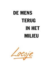 Omslag van De mens terug in het milieu
