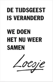 Omslag van De tijdsgeest is veranderd, we doen het nu weer samen