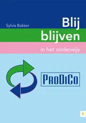 Omslag van Blij blijven in het onderwijs