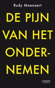 Omslag van De pijn van hetondernemen
