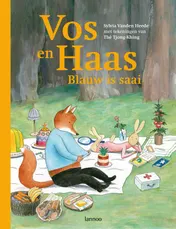 Omslag van Vos en Haas - Blauw is saai