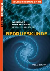 Omslag van Bedrijfskunde
