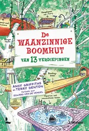 Omslag van De waanzinnige boomhut van 13 verdiepingen