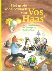 Omslag van Het grote voorleesboek van Vos en Haas