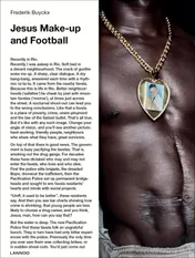 Omslag van Jesus make up and football