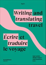 Omslag van T&R5: Écrire et traduire le voyage / Writing and translating travel