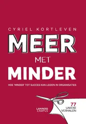 Omslag van Meer met minder