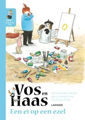 Omslag van Ik leer lezen met Vos en Haas - Ik lees als Vos - Een ei op een ezel