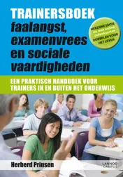 Omslag van Trainersboek faalangst, examenvrees en sociale vaardigheden
