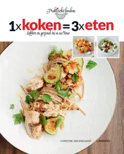 Omslag van 1 x koken = 3 x eten )