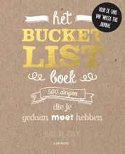 Omslag van Het bucketlist-boek