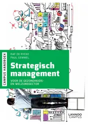 Omslag van Strategisch management voor de gezondheids- en welzijnssector