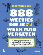 Omslag van 888 weetjes die je snel weer mag vergeten