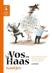 Omslag van Ik leer lezen met Vos en Haas - Ik lees als Haas - Gaatjes