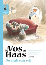 Omslag van Ik leer lezen met Vos en Haas - Ik lees als Vos - De club van wij