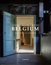 Omslag van Living with art in Belgium
