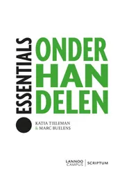 Omslag van Onderhandelen