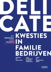 Omslag van Delicate kwesties in familiebedrijven