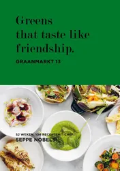 Omslag van Greens that taste like friendship