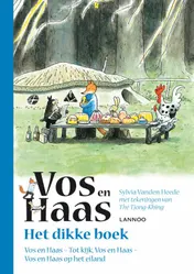 Omslag van Het dikke boek van Vos en Haas