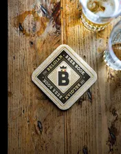 Omslag van The Belgian beerbook