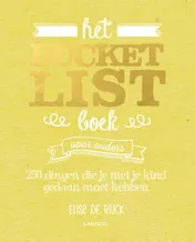 Omslag van Het Bucketlist Boek voor ouders