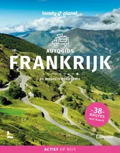 Omslag van Lonely Planet autogids Frankrijk